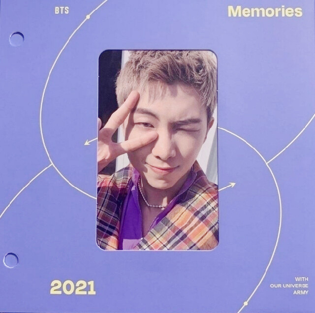 BTS Memories of 2021 ランダム トレカ ジョングク Blu-ray BTS Memories of 2021 トレカ ジョングク
