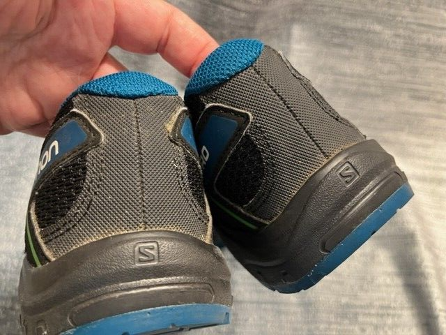 SALOMON XA PRO Scarpe da ginnastica da donna US 6 Mountain Trail nero verde acqua (406388)