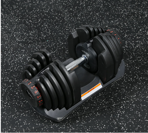 80kg Adjustable Dumbbell w Stand GYM Exercise Equipment Weight Fitness 2x40kg - Picture 11 of 12