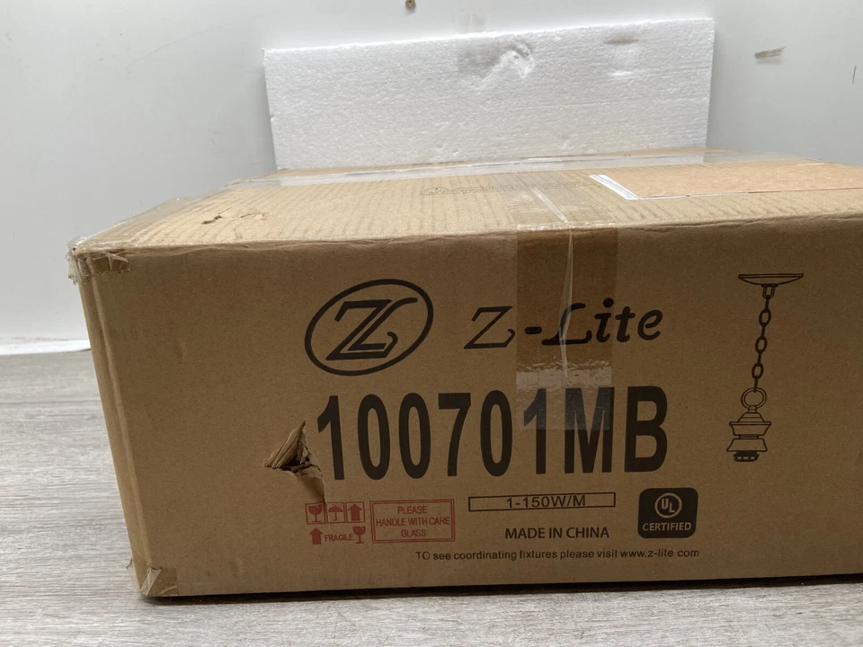 Colgante tamaño completo Z-Lite 100701MB-WM16 Foto 3 de 3