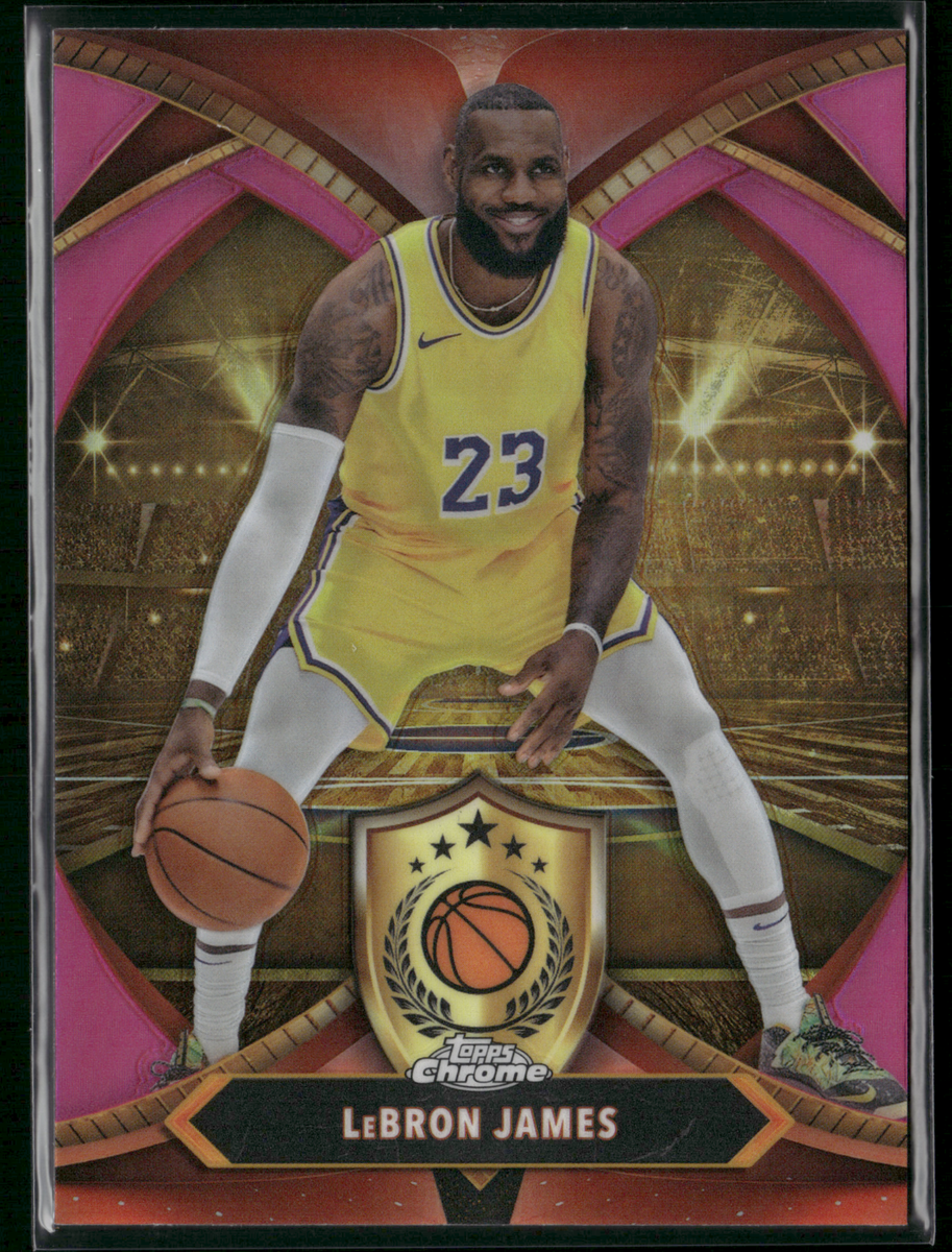 2024-25 Topps Chrome Lebron James #BOD-1 Pink Refractor