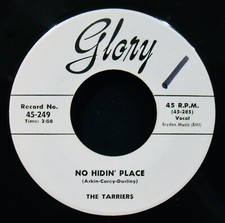 THE TARRIERS~The Banana Boat Song~Rock 45 From 1956~GLORY #249BIG TOP #3147~Top!