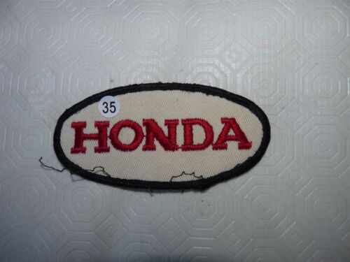 VINTAGE BROAD PATCH MOTO HONDA 1970
