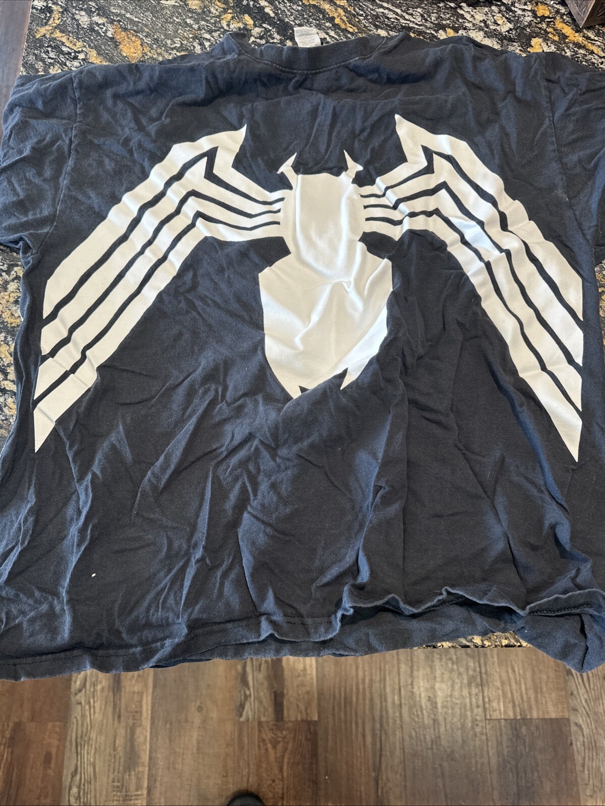 Vintage Marvel Mad Engine Venom Spiderman T-Shirt Size xL