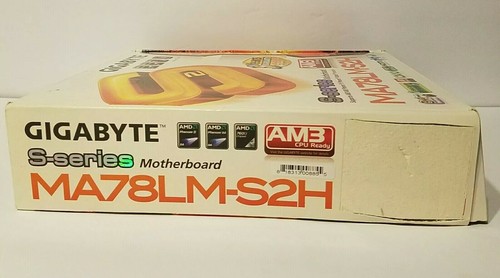 GIGABYTE S-Series MA78LM-S2H AMD AM3 Phenom 760G HDMI ATI Motherboard in Box - Picture 8 of 12