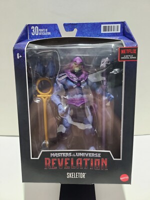 Skeletor Masters of the Universe Revelation. 30 Points of Articulation.