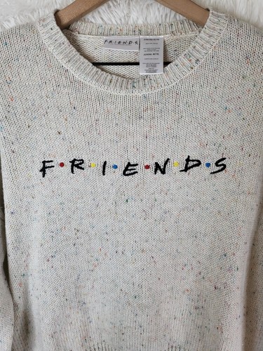 FREINDS THE TV SERIES GIRLS KNIT Sweater SIZE MEDIUM 7 9 PULLOVER CREW NECK NICE - Picture 2 of 17