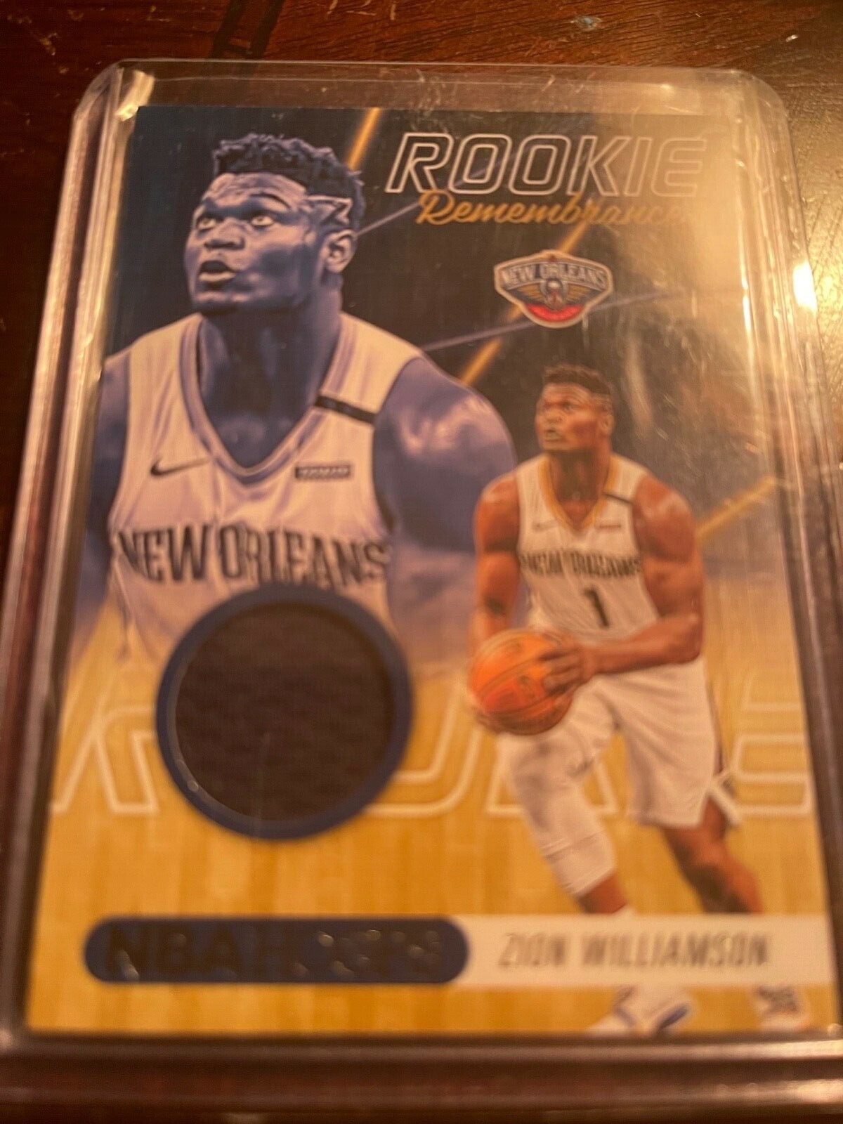 ZION WILLIAMSON NBA HOOPS ROOKIE REMEMBRANCE RELIC SS1 eBay