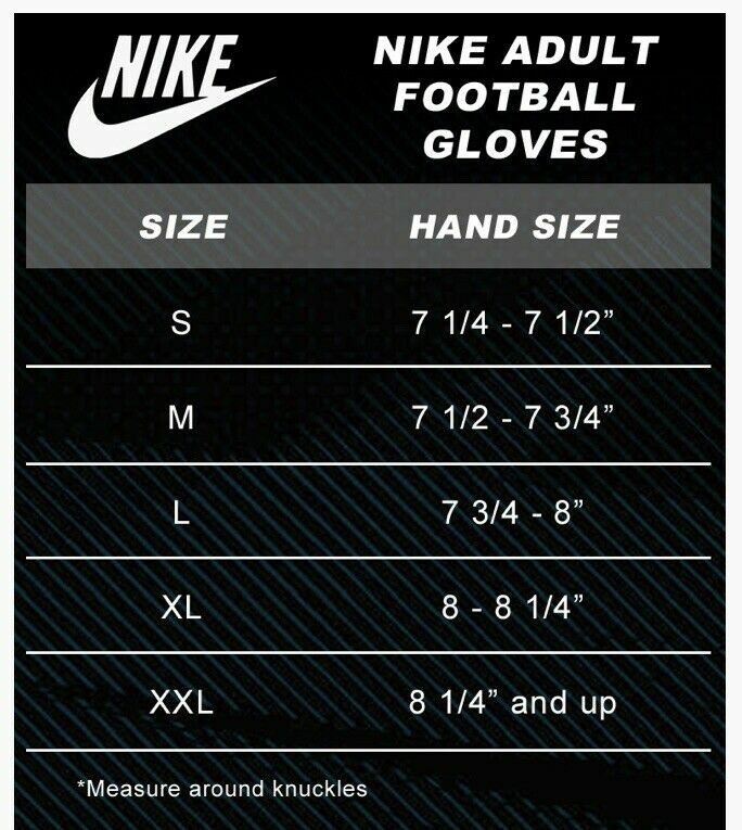 Nike Vapor Knit Football Gloves NFL Carolina Panthers Receiver Mens Size 3XL