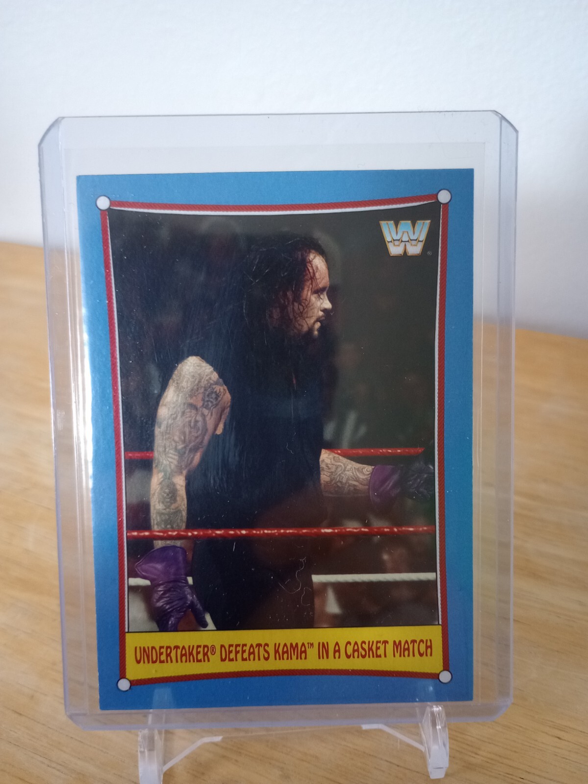 2017 Topps Heritage WWE Bizarre SummerSlam Matches #2 Undertaker
