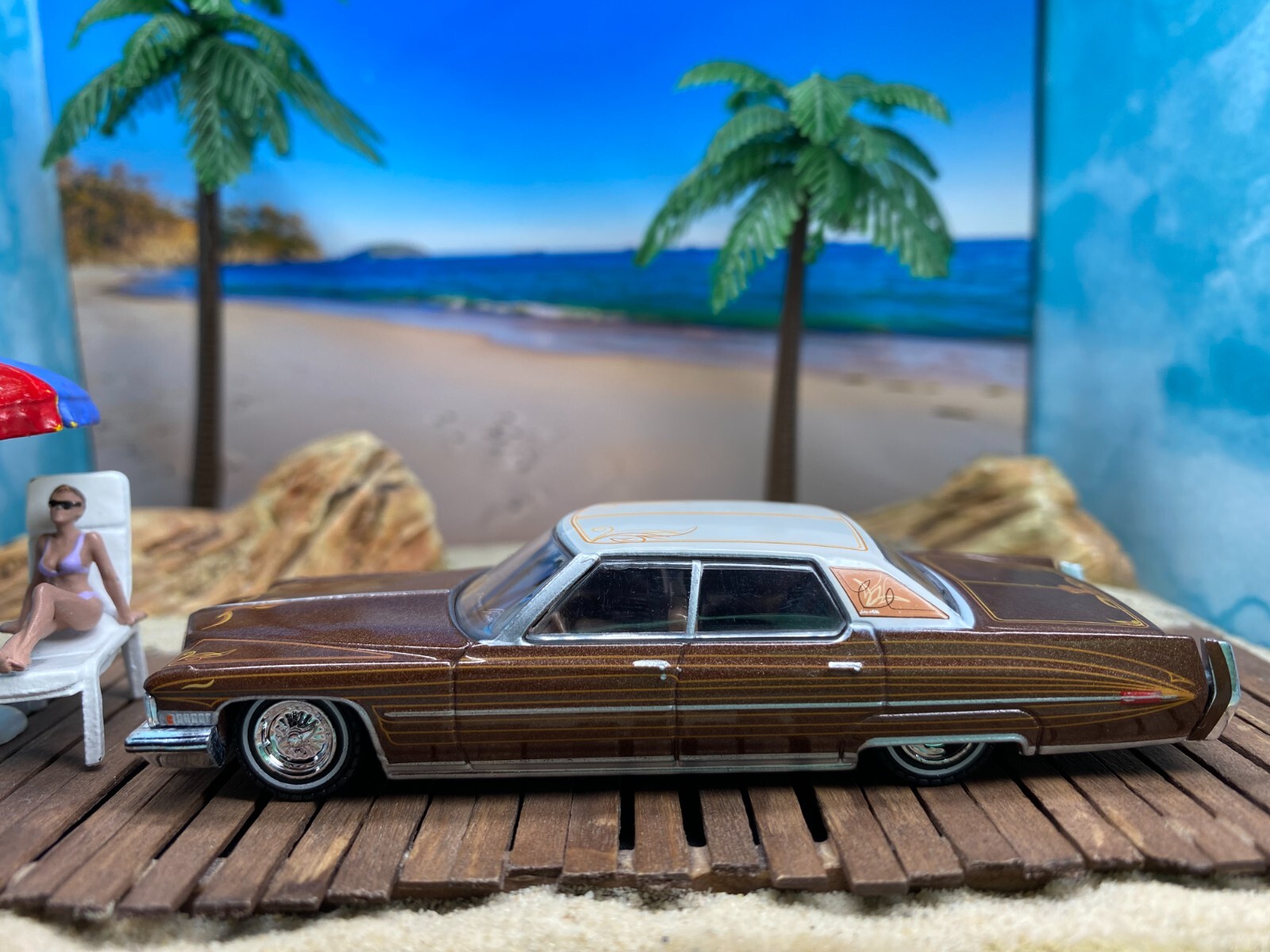 1973 Cadillac Sedan Deville Rare 1/64 Scale Collectible Diecast Car Loose