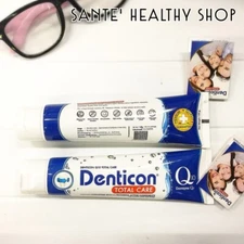 Denticon Q10 Total Care Formula Toothpaste Reduce Plaque Sensitive Teeth 150g