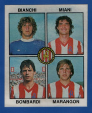 FIGURINE FOOTBALLERS PANINI 1979/80 WHITE MIANI BOMBERS N.377 RECOVERED