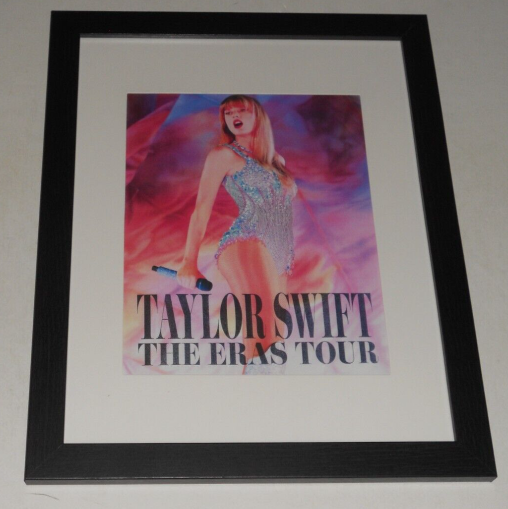 Large Framed Taylor Swift The Eras Tour Movie Promo Taylor Swift