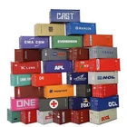 1pc HO Scale 1:87 20ft Shipping Container 20' Cargo Box Model Railway C8726