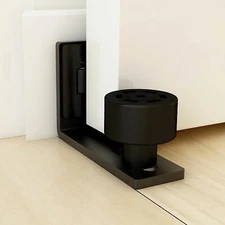 CCJH 1PC Adjustable Floor Guide for Sliding Barn Door Hardware Kit Wall-mounted