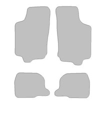 Fußmatten-Set für Opel Combo (2001-2011) Dura graphit