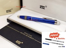 ⭐Montblanc* Starwalker Cool Blue 105760 Pen # "Ballpoint​"