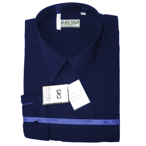 Camisa de vestir de bolsillo de bolsillo Desire Collection manga larga para hombre - Imagen 7 de 148
