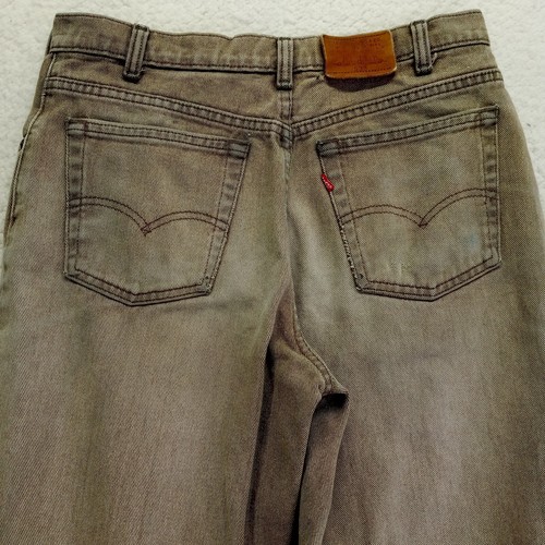 Levis 533 Jeans Mens 31x32* (No Tag) Brown Distressed Streetwear Stained - Picture 6 of 10