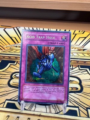Yugioh Säurefallgrube SDD-E002 Secret Rare