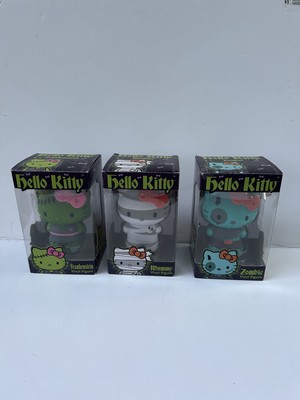 Funko Hello Kitty 5'' Mummy, Zombie & Frankenstein Vinyl Figuren 2013 Neu Lot Set