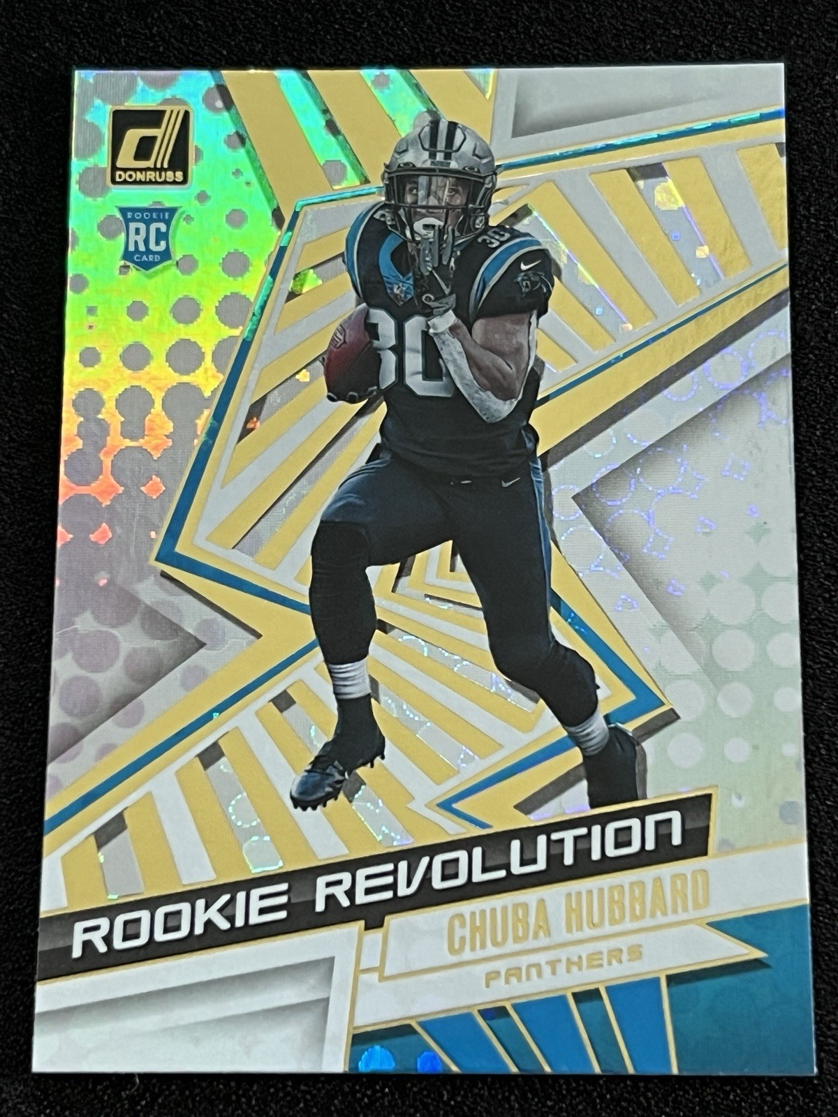 2021 Panini Donruss - Rookie Revolution Chuba Hubbard #REV-CHU (RC)