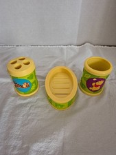 Winnie The Pooh Toothbrush Holder Soap Holder And Tumbler Bathroom