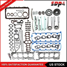 For 1997-1999 Ford Expedition F-150 E-150 4.6L Full Gasket Set Timing Chain Kit