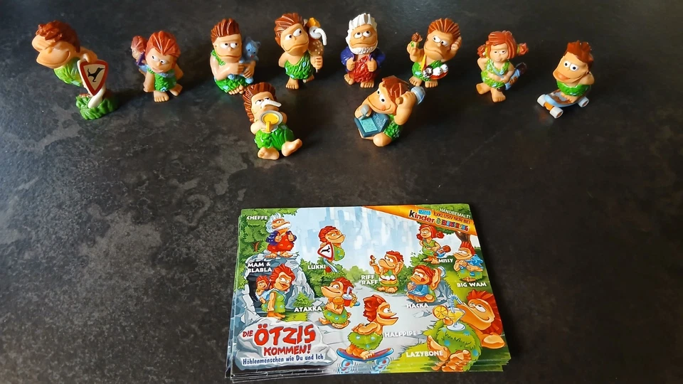 Ü-Ei Figuren - Komplettsatz - Die Ötzies - 2003 - + 5 BPZ - Deutschland - Bild 1 von 1