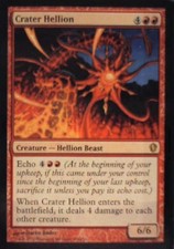 Crater Hellion - Commander 2013: #104, Magic: The Gathering Lp C283