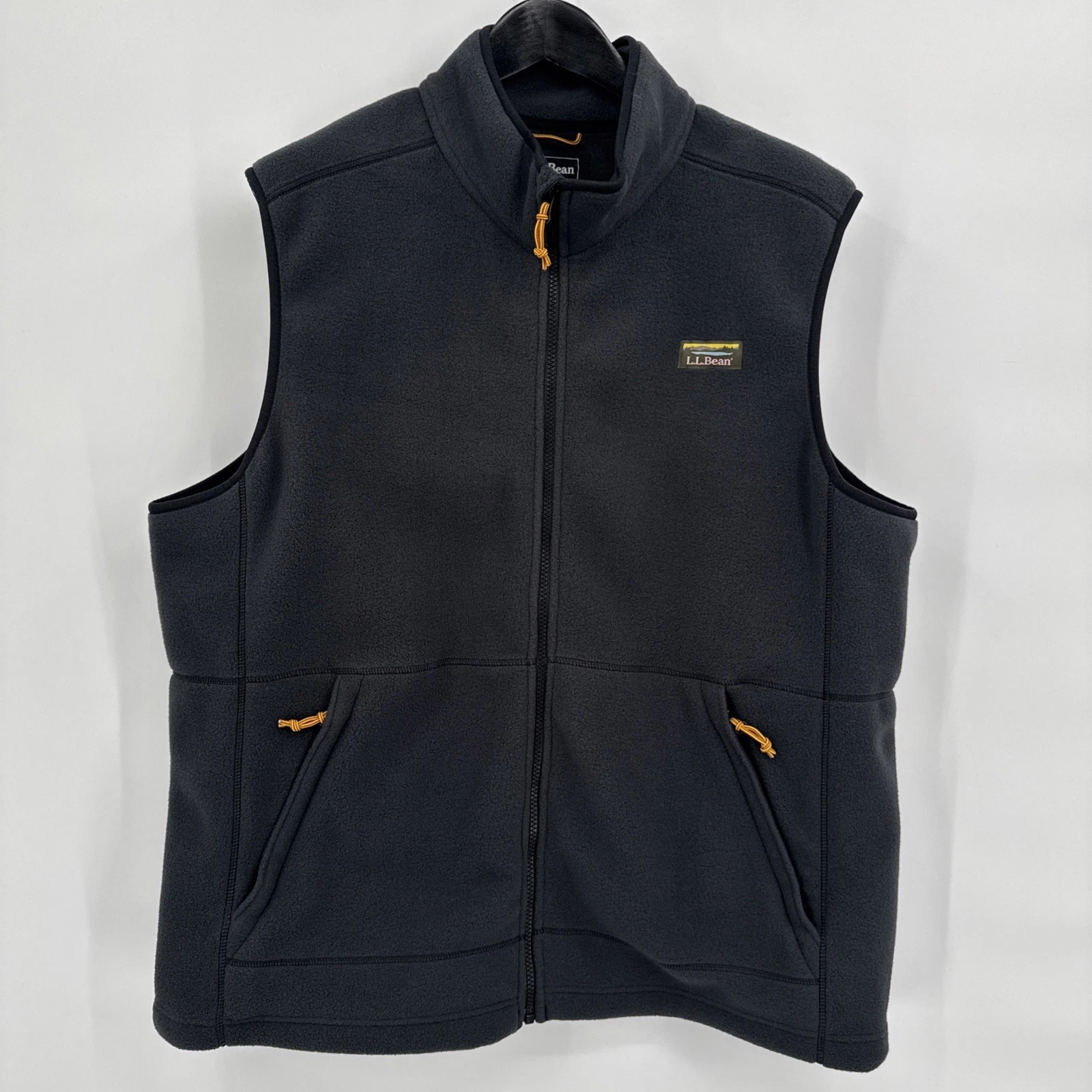 L.L. Bean Mountain Classic Fleece Vest Mens XXL Charcoal Goprpcore Outdoors