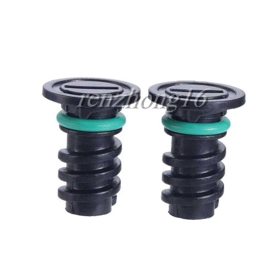 2Pcs Plastic Engine Oil Drain Plug with O-Ring for MERCEDES-BENZ A200 18-23 Foto 4 de 4