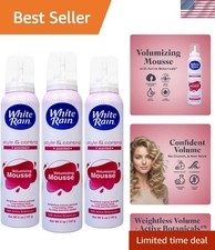 5 oz Volumizing Mousse with Botanical Extracts - 3 Pack, Soft Hold Fresh Scent