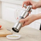 Edelstahl Pfeffermühle Set Gewürzmühle Salzmühle Salz Pfeffer Mühle Set Groß