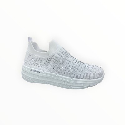 SNEAKER Damen Slip On mit Strass
