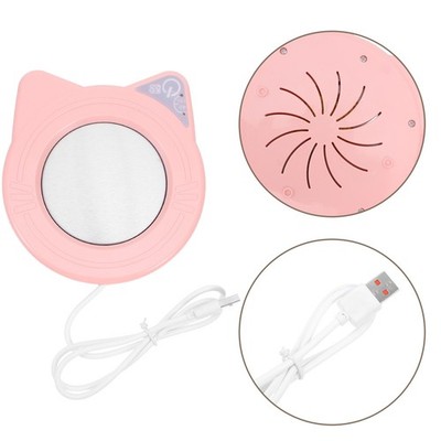 Usb Coffee Mug Warmer Electric Beverage Warmer Heating Cup Coaster For Desk