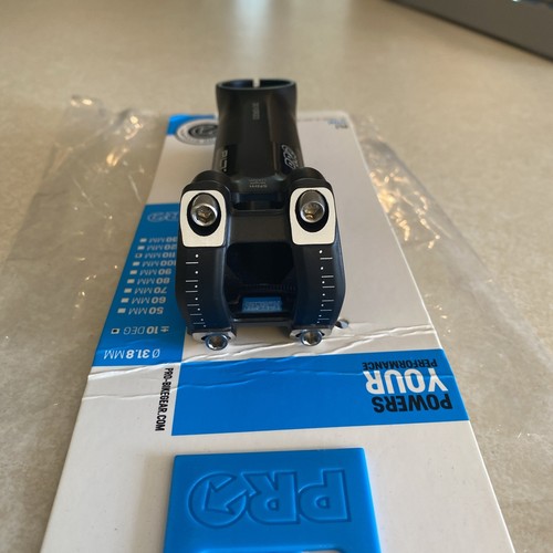 Shimano Pro PLT Alloy Road Bike Stem +/- 10° Black 1-1/8" 31.8 x 110 New Model - Picture 4 of 7