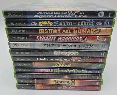 Lot Of 12 Original Xbox Games  - Most Complete CIB - Great Mixed Game Lot 