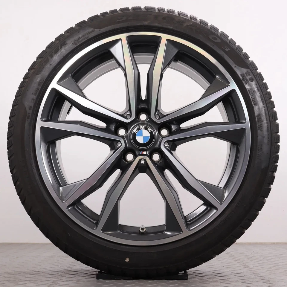 Winterräder 19 Zoll BMW X1 F48 X2 F39 Original Felgen 715M Winterreifen 6mm RDK - Bild 4 von 4