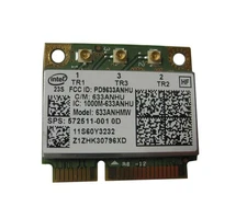 HP Intel A/G/N #x3 WLAN Wireless Card  - 572511-001