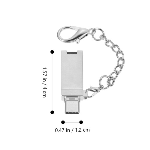 1 STÜCK Kartenleser C Leser Tragbarer Kartenleser Speicherkarte Adapter - 第 12/12 張圖片