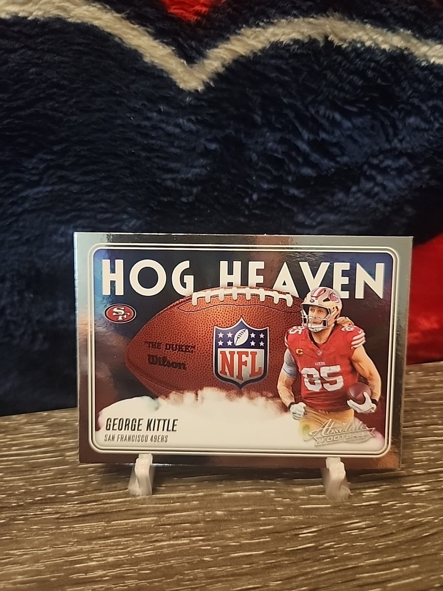 2025 Panini Absolute GEORGE KITTLE HOG HEAVEN insert #HH-GKE 49ers