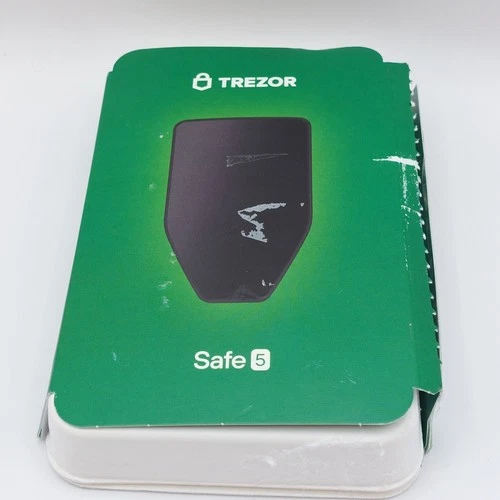 Trezor Safe 5-Crypto Hardware Wallet, Secure Element & Passphrase, Touchscreen