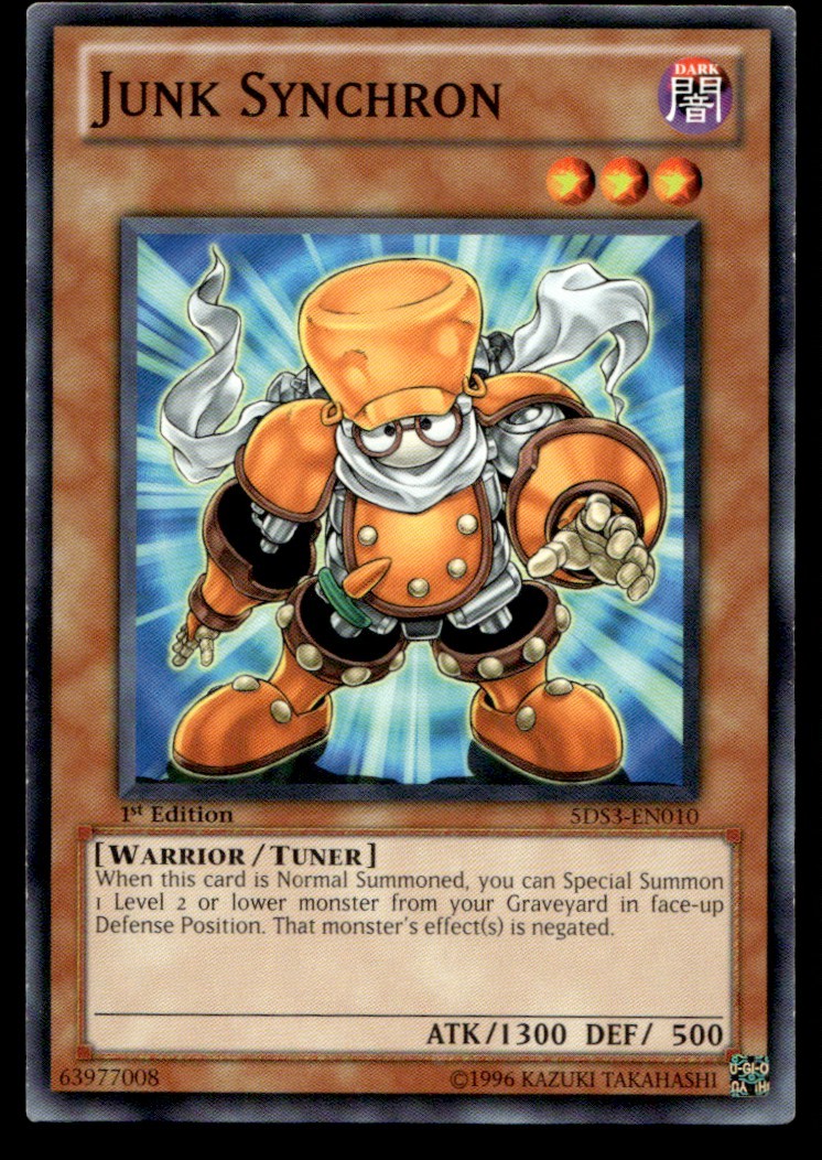 Junk Synchron 5DS3 5DS3-EN010 MP YuGiOh