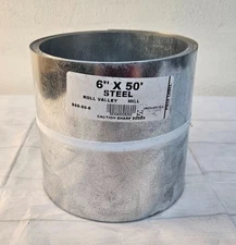 6" x 50' Galvanized Steel Flashing Metal Roll 959-50-6