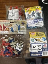 Bmc Revolution Battle Plastic Tim Mee Army Men Planes US Sealed New City Street
