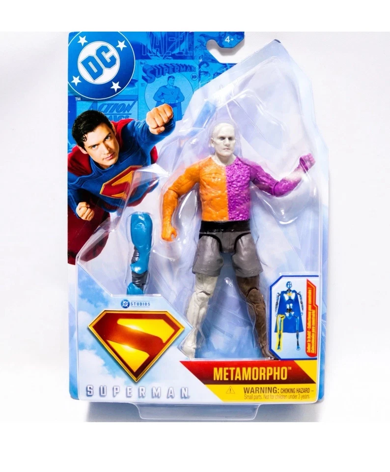 Juego Completo Figuras de Acción DC Superman 2025 6" + 7º Personaje Bonus Nuevo En Caja Foto 3 de 4