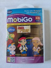 Disney Jake and the Neverland Pirates VTech MobiGo w/ 5 Learning Games Age 3-5