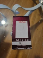 Halston 101 After Shave Splash for Men 1.7 fl oz-Rare Hard to Find New With Box